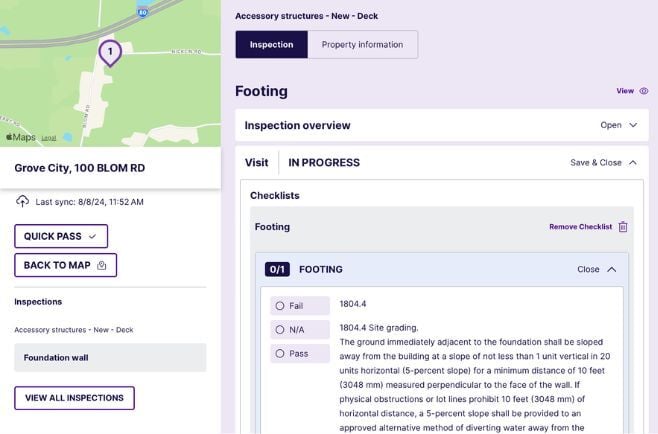 Cloudpermit inspections app