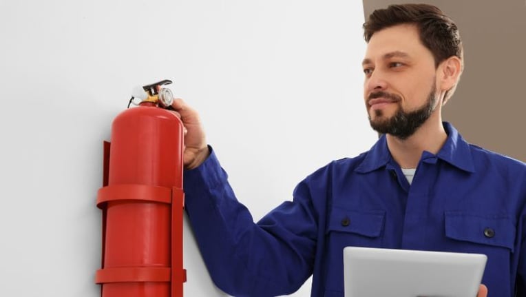 Fire safety inspection