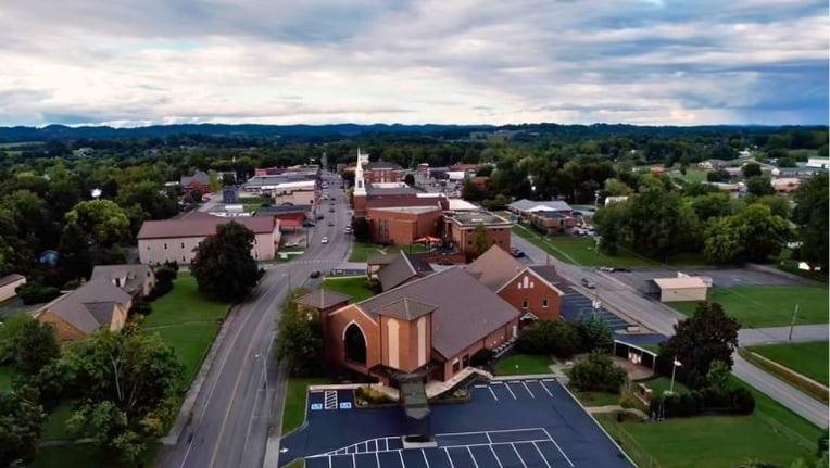 Madisonville TN overhead view