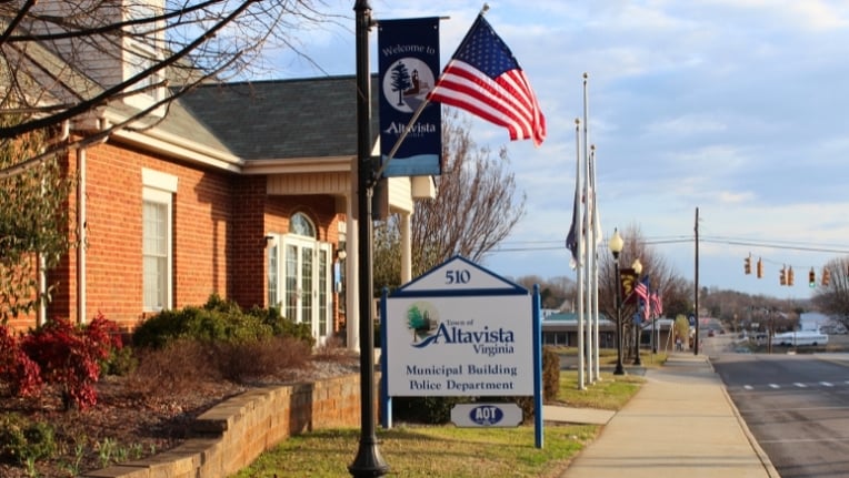 Town of Altavista Virginia municipal building and police department - high quality