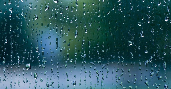 Rainy weather after a tornado went through the town of Uxbridge