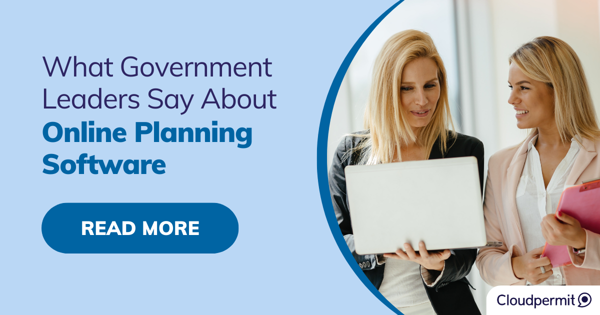 What Government Leaders Say About Online Planning Software