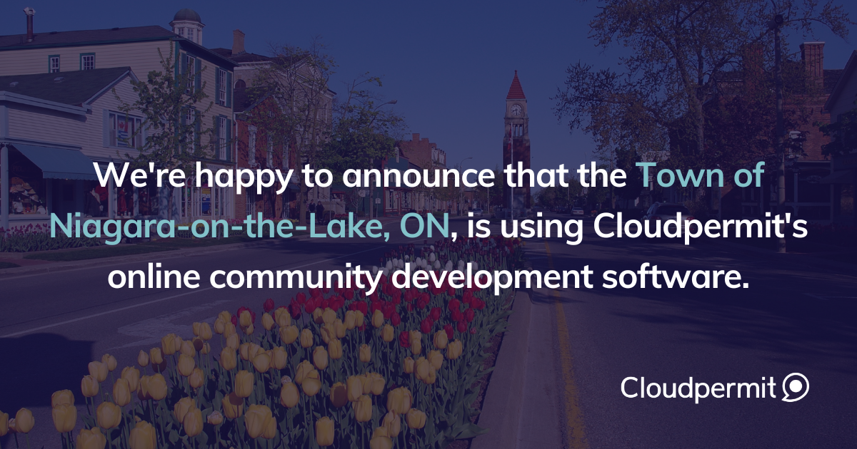 The Town of Niagara-on-the-Lake Partners with Cloudpermit