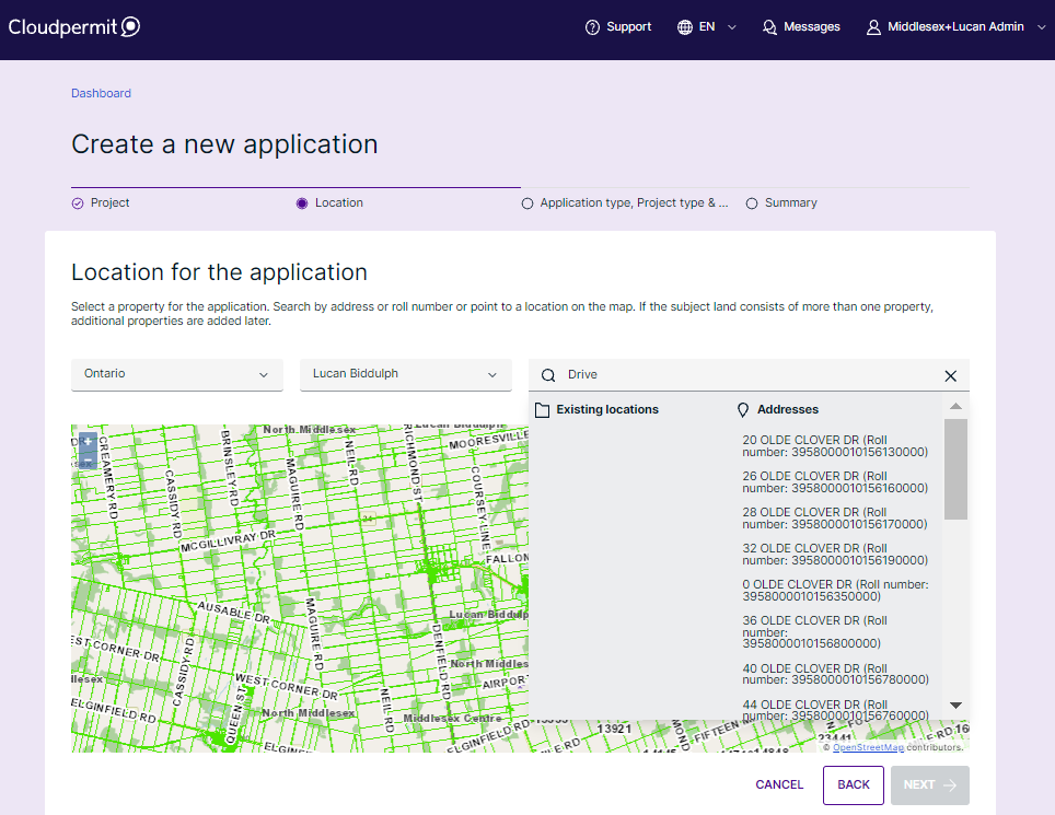 Cloudpermit Planning and Zoning Maps Retrieve